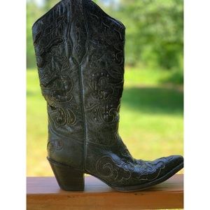 Corral Women's Sequins Inlay Western Boots